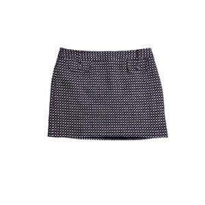 Banana Republic Tweed Wool Blend Mini Skirt 4P Maroon